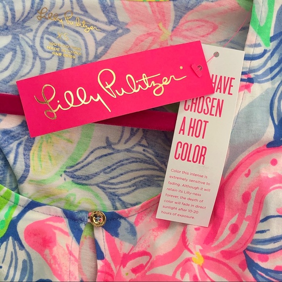 🌺🌺SOLD🌺🌺 Lilly Pulitzer Rejina Dress Havana - Picture 8 of 9